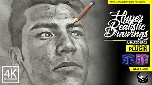 Hyper Realistic Drawings Animated Pack