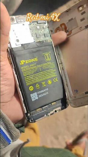 Redmi 4X Battery Change | Old MI Phone Repair | Redmi 4X Battery Replacement Step by Step #shorts