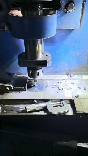 Non-Stop Production: Our Carbide Insert Press in Action #shorts