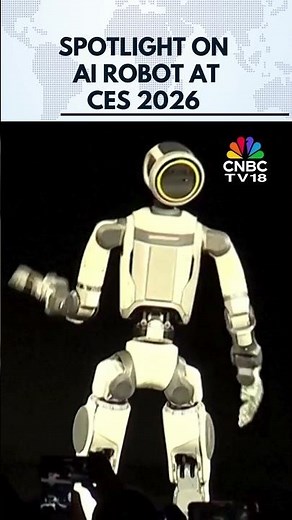 AI Humanoid Robot Steals The Show At CES 2026 | Las Vegas | N18S | CNBC TV18