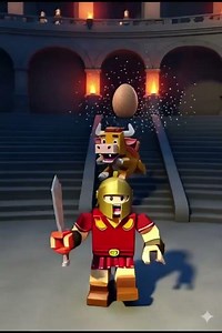 Gladiator's Secret Training Routine in Roblox! 😂"#shorts #Gladiator#Roblox#superroblox