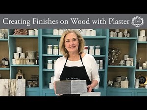 Creating Old World Finishes on Wood Furniture with Venetian Plaster and Stencils Part 1