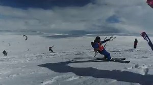 6.2K views · 115 reactions | Three hundred and fifty kiters on ski and snowboard from 29 nations had gathered at the start in Hardangervidda to take on the 130 km, only eight managed to complete the race within the five hour limit. With winds of up to 23 m/s (small storm) and top speeds nearly reaching 100 km/h (62 mph), this year Red Bull Ragnarok truly lived up to it’s reputation of being the world’s hardest snow kite race. Credit:Redbull Content Pool | Extreme Sports | Facebook