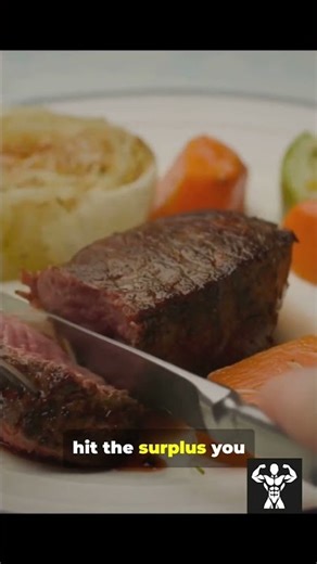 Eat Steak, Build Muscle? The 60‑Second Truth #muscle #building #bodybuilding