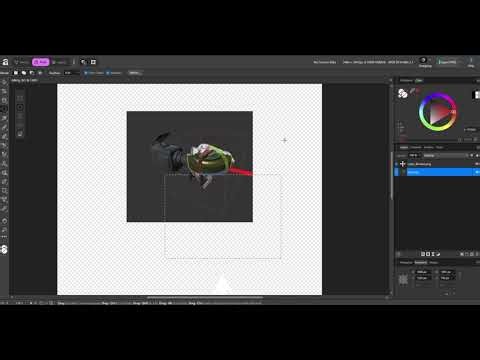 Affinity Pixel Rectangular Marquee Tool 長方形や丸形などで選択する