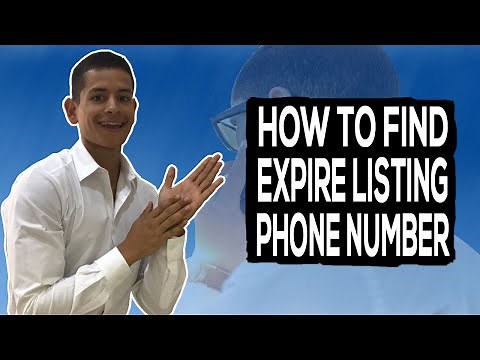 Real Estate: How to find Expired Listings Phone Numbers on MLS