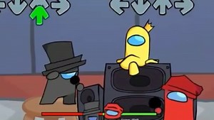 VS THE GENTLEMAN (FNF Among Us Logic mod) (Week1)