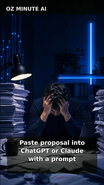 Turn 1 Old Proposal Into a Reusable Template in 60 Seconds 📝 (AI Workflow)