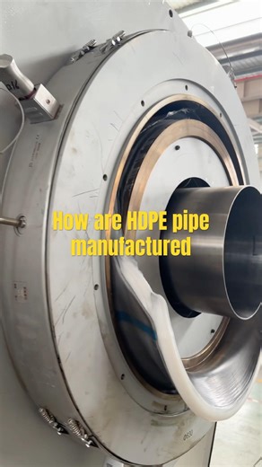How are HDPE pipe manufactured ? #extrusionequipment #machine #jwell