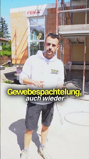Interior plaster, exterior plaster - The whole house gets Wallenstein quality! That’s how it’s do...