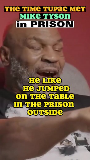 the STORY of #TUPAC meeting #miketyson in PRISON 🤯😵 #story