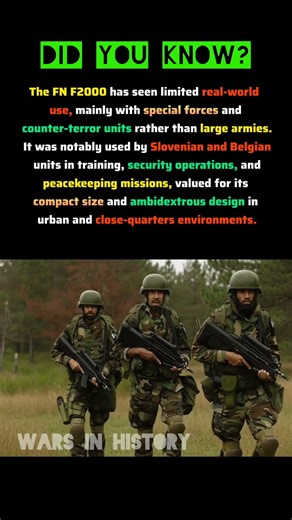 FN F2000’s Unusual Design #militaryhistory