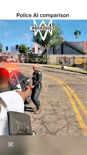 GTA 5 vs Watch Dogs 2 Physics comparison #shorts #gaming #gta #watchdogsbadblood #gamedeveloper