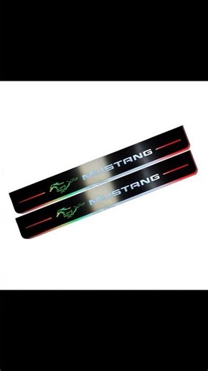 Premium LED Door Sills Ford Mustang 6 2015-2026