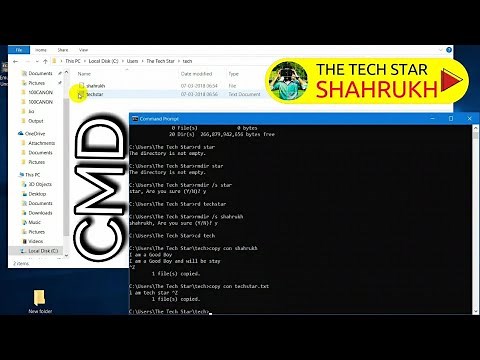 MS-DOS Full Tutorial in 30 Minutes | Windows 10 Command Tutorials | Hindi - हिंदी