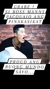343K views · 10K reactions | Proud at Saludo ako sàyo at ang buong mundo, Boss Manny Pacquaio..Mabuhay ka ! | Mags Laure | Facebook
