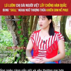 1.7M views · 10K reactions | Lú luôn! Chị gái người Việt lấy chồng "Hàn Quắc" bung skill ngoại ngữ thượng thừa khiến CĐM nể phục Nguồn: HQ9597 #MultiTV | Project Runway Vietnam | Facebook