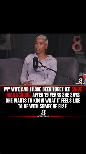 11K views · 75 reactions | What happens when love that started young grows up? After 19 years of marriage, she’s not unhappy—but she wonders what it feels like to experience someone else. For her, it’s curiosity. For him, it’s betrayal. Is this about monogamy—or the cost of never knowing anything else? Follow for more @8atthetable | 8atthetable - TV Show | Facebook
