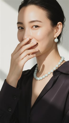 Tianqing · Quiet Power Power that doesn’t need to demand attention — only to hold its own presence. Hand-glazed celadon porcelain. Uncompromising stillness. Explore the collection → | Light Stone Jewellery