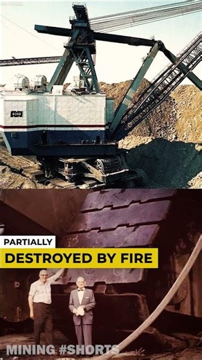 The Captain Shovel: A Tragic Ending #mining #shovel