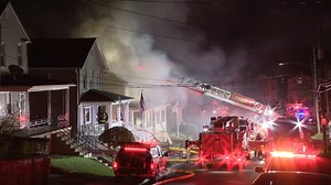 Fire wrecks home in west Scranton
