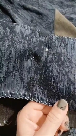 Hand-Sewing Techniques for Textured Fabrics #sewing #sewingmachine #sewingtools #shortsfeed