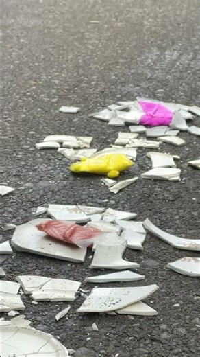 Car Vs Crunchy Things – Satisfying ASMR 💣