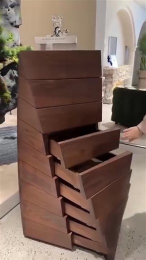 🎨 Not just storage — it’s modern art you can use. This designer cabinet features a twisted silhouette and minimalist elegance. Add function and flair to your home — while stocks last! 🔥 40% OFF today only! | Opal Morton