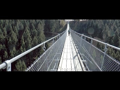 Die längste Hängebrücke Deutschlands