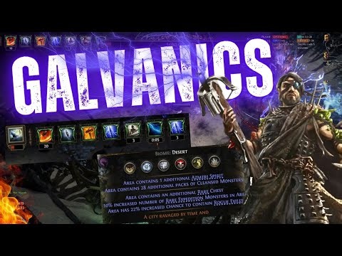 🔥DPS GALVANIC - POE 2 TACTICIAN Build – fast CLEAR MAP (Patch 0.3)