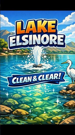 Why Lake Elsinore Water Looks This Good Now