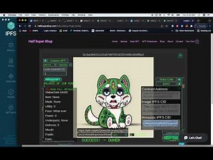 Easy NFT Created NFTs to Unity WebGL MiniGame