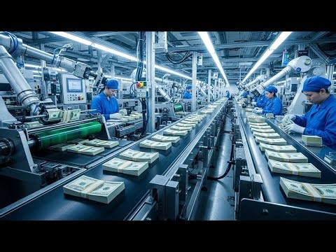 Inside a Factory: Making Dollars Step by Step” || Full Process