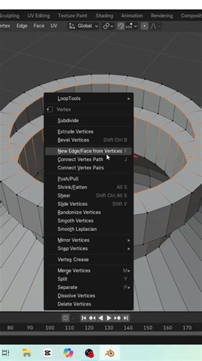 cara membuat botol kaca di blender #blender #botol #shorts #viralshorts #3d #fyp #trending