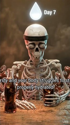 What Happens to Your Body If You Only Drink Coke for 30 Days? 🥤#coke #skeleton #short#ai