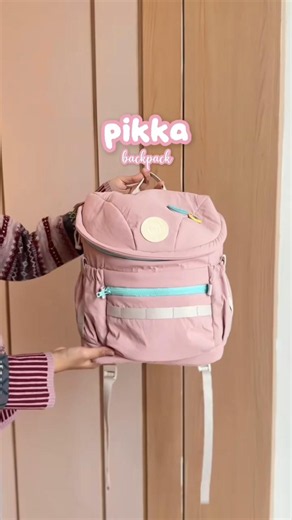 HOW!! Cute pink backpack edition🌷✨️ #backpack #shorts