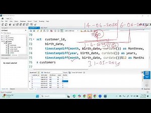 timeintelligence function(dateadd,datediff,timestampdiff) (Class-4)