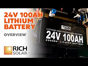 24V 100Ah Lithium Battery: Enhanced Safety and Reliability