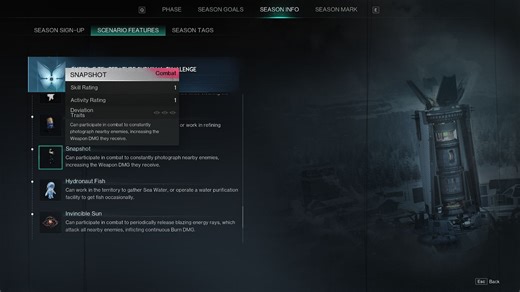 Once Human: How to get Snapshot Deviation (and its abilities)