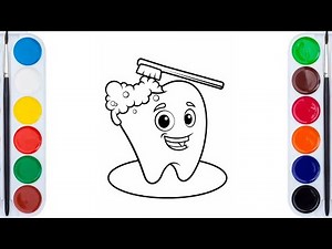How To Draw A Tooth Tooth Drawing Easy How to draw a tooth | Cute teeth drawing | Tooth drawing easy