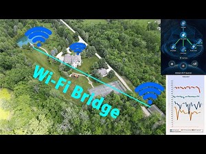 ✅ How To Extend Wifi To Another Building WITHOUT Ethernet - Garage Barn Pond - Ueevii P2P Bridge