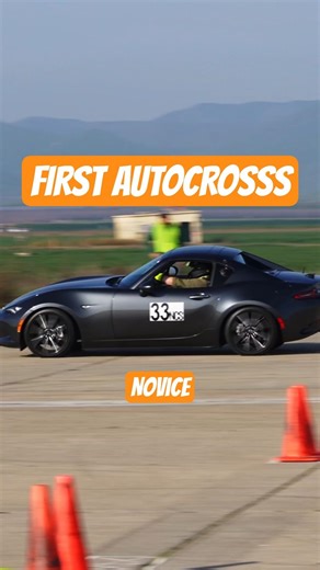 First autocross ever. I understand why people get hooked.Full episode from my first SCCA is up.