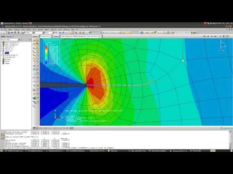 ABAQUS: Post Processing of Contour Integral crack, exploring multiple options
