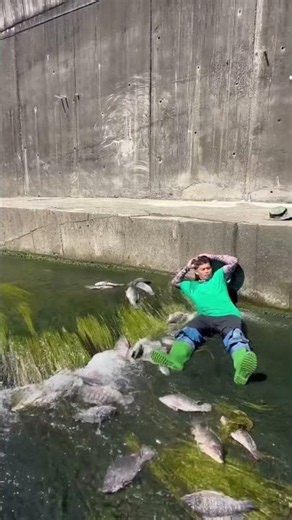 sumabay sa agos ang napakaraming tilapia #fishingmethods #just4u