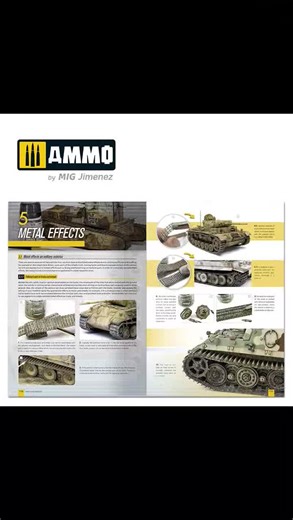 A.MIG-6293\tHow to use Pigments - AMMO Modelling Guide (English) Pigments are the most versatile modelling product, allowing you to create the largest variety of effects with a variety of application methods. Using pigments, you can recreate effects such as dust, earth, mud, rust, soot, polished metal, streak marks and many more that we will show you throughout the different chapters of the book. In this guide, you will discover all the effects that can be applied with pigments on models of all 