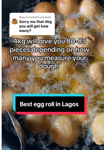 How to Make 80 Delicious Egg Rolls with 4kg of Dough