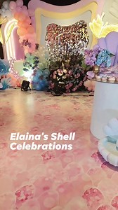 Elaina's Shell Celebrations... Decor By: Birthday Party Planner BD By Chandra Creative Planner: Chandra Nath Mazumder Venue : @aloki Call or Whatsapp: 01716301000, 01709-932701 | Birthday Party Planner BD By Chandra