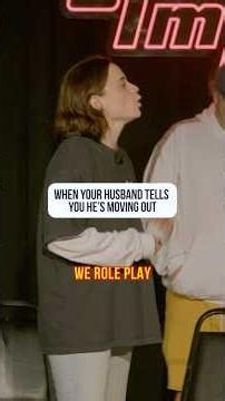 Your Husband is Moving Out - Angela Giarratana, Dan Black & Tim Baltz #comedy #funny #improvisation