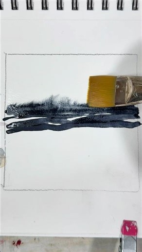 Can you paint abstracts with watercolor?!