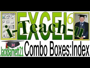 i-Teach-u Excel 6 Combo Boxes & Index